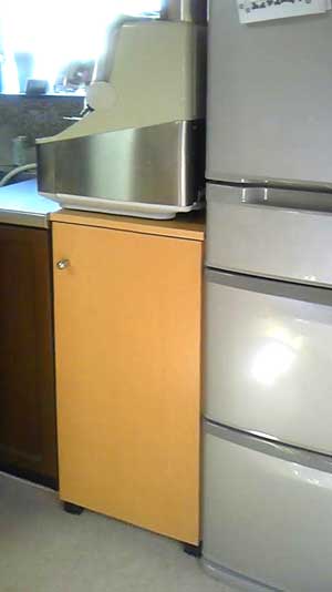 自動食器洗い機(食器洗浄機）の専用棚・設置写真・DT-012