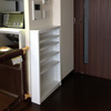 デッドスペース棚は、柱空間をスッキリ埋める棚、気持ちいいオーダー家具です。