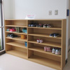 児童センター用の、下駄箱は、スペースピッタリのオーダー家具仕様です。GG-008